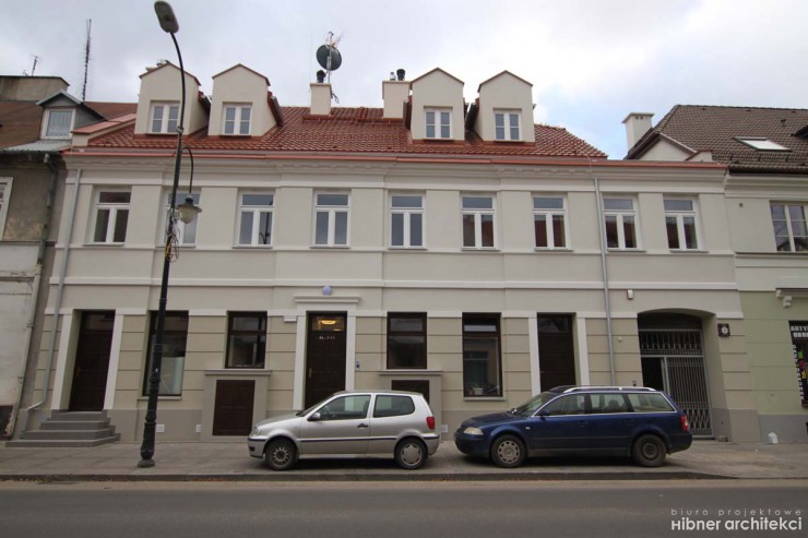Zabytkowe kamienice ul.Kwiatka Płock